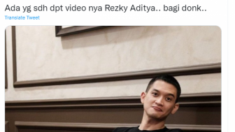 Viral, Video Rezky Aditya Ramai di Twitter, Benarkah Adegan Panas?