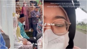 Viral Video Cewek Purwakarta Naik Motor Pergoki Pacar Nikah dengan Perempuan Lain, Ekspresi Memplai Pria Langsung Berubah