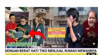 Cek Fakta: Tiko Jual Rumah Besar Milik Bu Eny Lantaran Dipaksa Cucu Herman Muji Susanto?