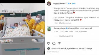 Happy Asmara Usai Jalani Operasi, Denny Caknan Ucap Syukur dan Lega, Doa ini yang di Panjatkan untuk Mantan Kekasih