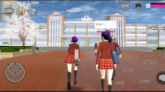 Download Sakura School Simulator Android 5.11 Mod Apk, Unlock All Karakter, Unlimited Money, Ini Plus Minusnya