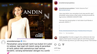 Ternyata ini, Alasan Kuat Amanda Manopo Keluar dari Ikatan Cinta, Postingan Instagram Jadi Sorotan