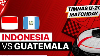 Jadwal dan Link Live Streaming Mini Turnamen Indonesia U20 vs Guatemala U20 Hari ini