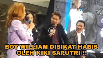 Kiky Saputri Tanya Kesiapan Boy William Nikahi Ayu Ting Ting, Begini Reaksi Artis Tampan Ini