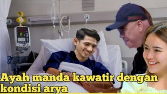Cek Fakta: Romantis Banget, Arya Saloka Terbaring Sakit, Amanda Manopo dan sang Ayah Datang Menjenguk?