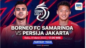 BRI Liga 1 Sore Ini: Link Live Streaming Borneo FC Vs Persija Jakarta