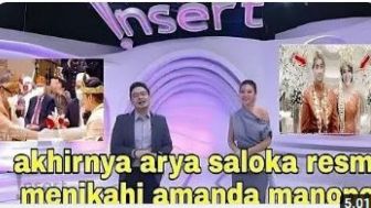 Cek Fakta: Bocor Video Pernikahan Arya Saloka dengan Amanda Manopo, Begini Penjelasannya