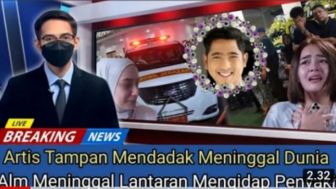 Cek Fakta: Innalillahi! Artis Tampan Mendadak Meninggal Dunia sebab Mengidap Penyakit, Benarkah Arya Saloka? Begini Ulasannya