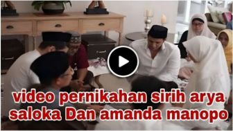 Cek Fakta: Geger, Video Pernikahan Siri Arya Saloka dengan Amanda Manopo, Resmi Nikah Kini Hidup Bahagia?