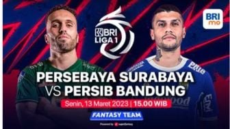 Berlangsung Sore Ini! Berikut Link Live Streaming Persebaya vs Persib