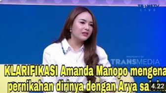 CEK FAKTA: Viral Amanda Manopo Klarifikasi Pernikahannya dengan Arya Saloka, Benarkah?