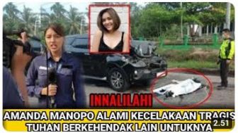 Cek Fakta: Innalillahi, Artis Amanda Manopo Dikabarkan Alami Kecelakaan Maut di Tol Cipali, Benarkah?