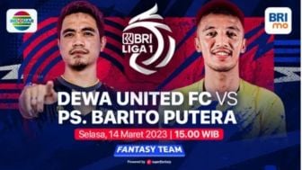 Berlangsung Sore Ini! Berikut Link Live Streaming BRI Liga 1 Dewa United Vs Barito Putera Pekan 30