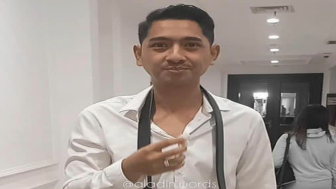 'Papa Al' Makan Rengginang, Warganet Bilang Makin Ganteng dan Fresh...