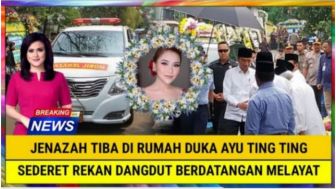 Cek Fakta: Innalillahi, Jenazah Tiba di Rumah Duka Ayu Ting Ting, Rekan Artis Berdatangan Melayat, Benarkah?