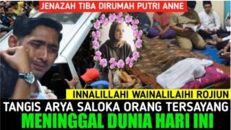 Cek Fakta: Innalillahi, Tangis Arya Saloka Orang Tersayang Putri Anne Meninggal Dunia Hari Ini, Benarkah