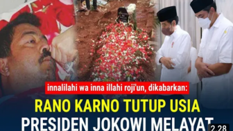 CEK FAKTA : Innalillahi...Aktor dan Mantan Gubernur Rano Karno Tutup Usia, Presiden Jokowi Melayat...