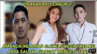 Cek Fakta, Detik-Detik Arya Saloka Labrak Amanda Manopo saat Show Bareng dengan dr Ekles, Dibakar Api Cemburu?