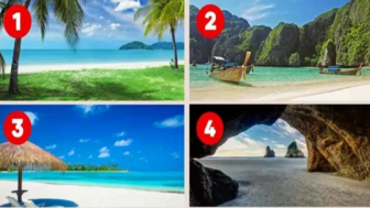 Tes Psikologi : Pilih Satu Gambar Pantai, Jawabannya akan Menjelaskan Kepribadian Kita...