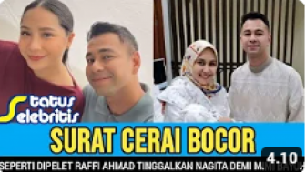 Cek Fakta: Surat Cerai Raffi Ahmad Dan Nagita Bocor!! Ternyata Mimi Bayuh Pakai Pelet ?
