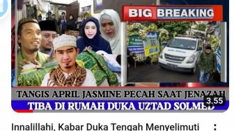 Cek Fakta: Innalillahi, Kabar Duka Selimuti Keluarga Besar Ustadz Solmed dan April Jasmine, Benarkah?