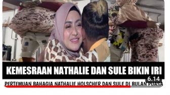 Cek Fakta: Kemesraan Nathalie Holscher dan Sule di Bulan Ramadhan Buat Jomblo Iri, Benarkah?