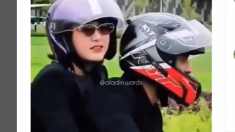 Amanda Manopo dan Arya Saloka Naik Motor Ninja, Bikin Warganet Meleyot : Ngabuburit Cari Takjil?