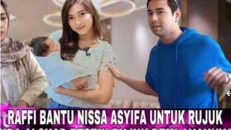 CEK FAKTA: Raffi Ahmad Temui Nissa Asyifa, Ibunda Langsung Restui untuk Rujuk dengan Alshad Ahmad, Benarkah?