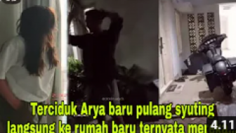 Cek Fakta: Arya Saloka Terciduk CCTV, Pulang Syuting Langsung ke Rumah Baru Temui Amanda Manopo?