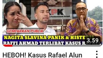 CEK FAKTA: Kasus Rafael Alun Seret Raffi Ahmad hingga Nagita Slavina Nangis Histeris, Benarkah?