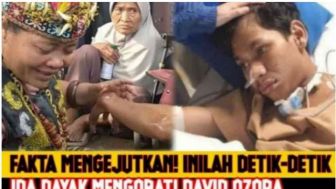 CEK FAKTA: Mengejutkan! Detik-Detik Ibu Ida Dayak Mengobati David Ozora Korban Penganiayaan Mario Dandy