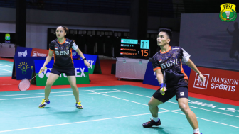 Ganda Campuran Amri Syahnawi/Winny Oktavina Kandow Sukses Melaju ke Babak Perempat Final Orleans Masters 2023 Usai Taklukan Wakil Taiwan Lewat Rubber