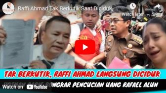 CEK FAKTA: Geger! Raffi Ahmad Tak Berkutik Diciduk KPK, Terlibat Transaksi dengan Rafael Alun