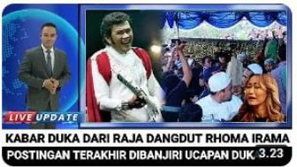 CEK FAKTA: Innalillahi, Kabar Duka dari Rhoma Irama: Semoga Mendapat Tempat terbaik di Sisi Allah?