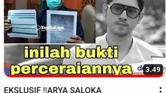 CEK FAKTA: Ekslusif! Arya Saloka Pamer Bukti Perceraiannya dari Putri Anne, Benarkah?