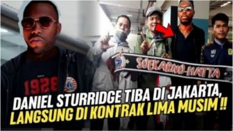 CEK FAKTA: Daniel Sturridge Tiba di Jakarta, Langsung Gabung Skuad Persija, di Kontrak 5 Musim?