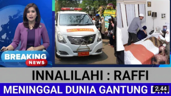 CEK FAKTA : INNALILLAHI, Raffi Meninggal Dunia Gantung Diri, Tangis Rekan dan Sahabat Pecah