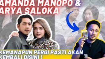 Ahli Tarot Ungkap Amanda Manopo Lebih Cocok Disandingkan dengan Arya Saloka daripada Aliando Syarief