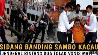 CEK FAKTA: Sidang Banding Ferdy Sambo Kacau, Jenderal Bintang Dua Tolak Vonis Mati FS, Benarkah?