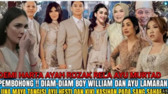 CEK FAKTA: Boy William Diam-Diam Lamar Ayu Ting Ting, Ayah Rozak Restui karena Incar Harta?