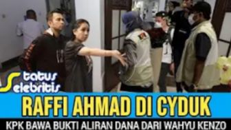 CEK FAKTA: KPK Tunjukkan Bukti Raffi Ahmad Terima Aliran Dana dari Wahyu Kenzo, Benarkah?