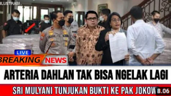 CEK FAKTA: Arteria Dahlan Tak Bisa Ngelak, Sri Mulyani Tunjukkan Bukti ke Presiden Jokowi?