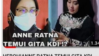 CEK FAKTA: Anne Ratna Temui Gita KDI, Benarkah Karena Mesra dengan Dedi Mulyadi?