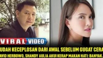 CEK FAKTA: Terungkap, Alasan Gugat Cerai David Herbowo, Shandy Aulia Kerap Makan Hati