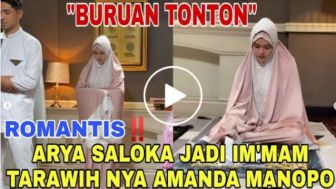 CEK FAKTA: Beredar Video Detik-Detik Arya Saloka Jadi Imam Sholat Tarwih Amanda Manopo