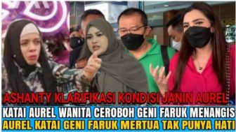 CEK FAKTA: Tega! Aurel Hermansyah Katai Geni Faruk Ibu Atta Halilintar Tak Punya Hati, Mertua Bodoh, Benarkah?