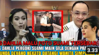 CEK FAKTA: Suami Iis Dahlia Mesra dan Main Gila dengan Pramugari Seksi