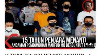 CEK FAKTA: Ancaman Pembunuhan Arteria Dahlan pada Mahfud MD Berbuntut Panjang, Benarkah?