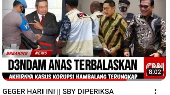 CEK FAKTA: Dendam Anas Urbaningrum Terbalaskan, SBY Ketar-ketir Diperiksa KPK Soal Hambalang?