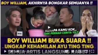 CEK FAKTA: Boy William Buka Suara Ungkap Kehamilan Ayu Ting Ting hingga Semua Artis Kaget?